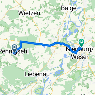 Überschallgeschwindigkeitsfahrt in Nienburg (Weser)