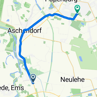 Entspannende Route in Papenburg