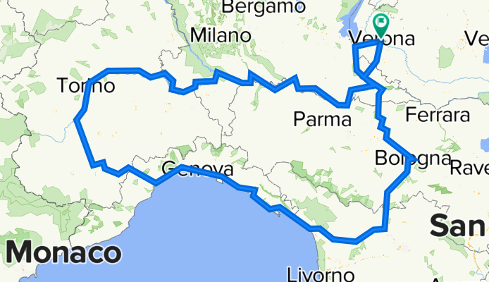 italian - verona, turin, genua, bologna