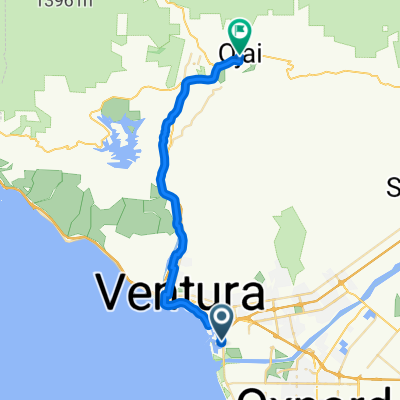 Ventura to Ojai