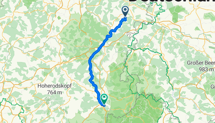 Main-Alpen - 2. Teil (Weißenhasel - Welkers)