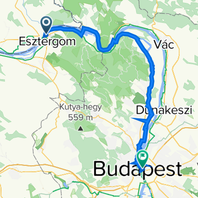 esztergom to Budapest