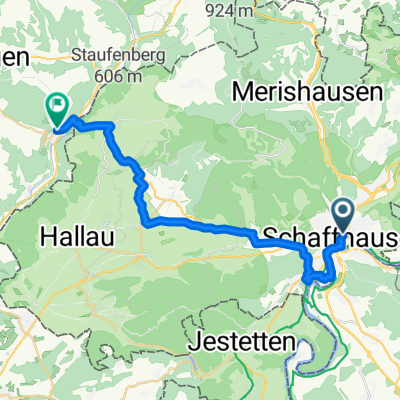 Schaffhausen-waterfal-stuhlingen/easy route