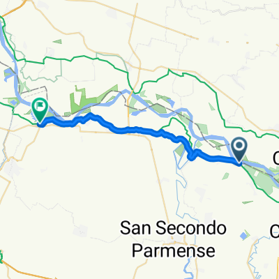 Percorso moderato in Polesine Parmense