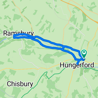 Slow ride in Hungerford