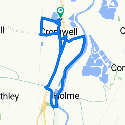 Steady ride in through the villages.