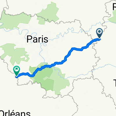 Montmirail-La Ferté G-Rozay en B-Mormant-Melun-Etampes-Oysonville