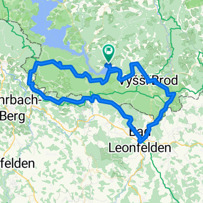 Lipno - Sternstein - Vítkův Kámen