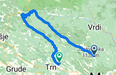 Route in der Bikemap App öffnen