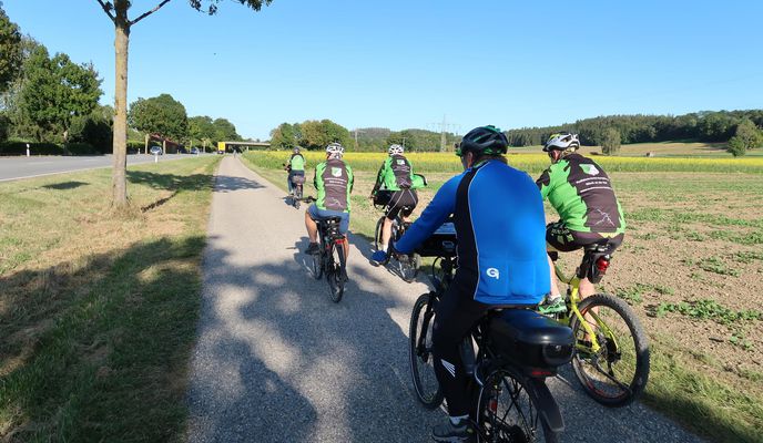 Foto 1 der Bikemap-Route "Wörth-Piflas-Flutmulde-Münchnerau-Bruckbergerau-Volkmannsdorf-Moosburger_Stausee-Forster_am_See-Viecht-LA-Piflas-Wörth"