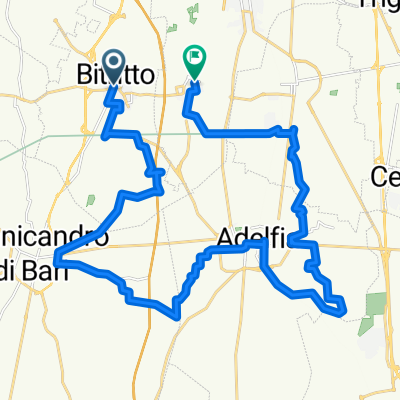 Percorso riposante in Bitritto-adelfia
