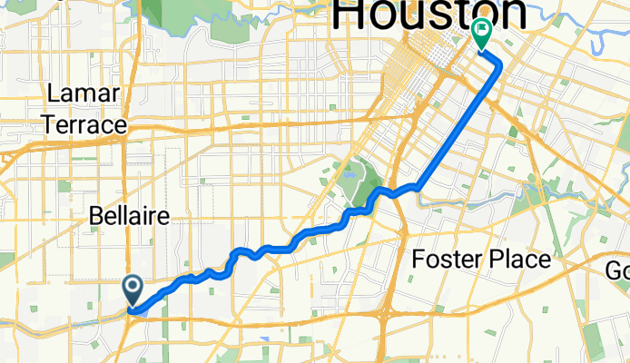 Steady ride in Houston