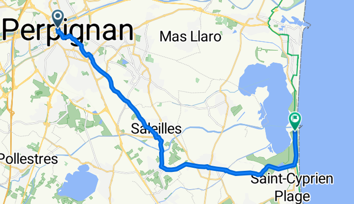 Perpi - canet sud etang