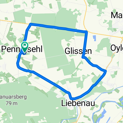 Knackige Fahrt in Pennigsehl