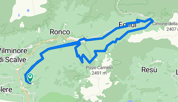 2019.09.24 percorso da non fare in Val di Scalve