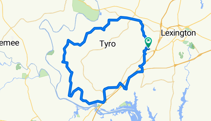 Tyro Churchland route