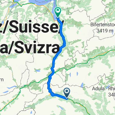 518. Passo San Gottardo/ Sankt Gotthard-Pass, Schöllenenschlucht und Axenstrasse" (Teil 2 von 3)