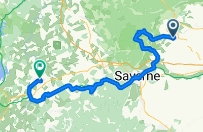 Route in der Bikemap App öffnen