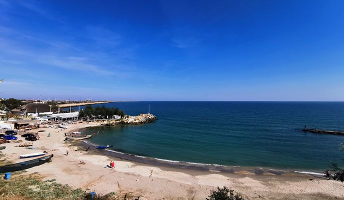 Photo 1 of the Bikemap route "Faleza Sud Techirghiol"