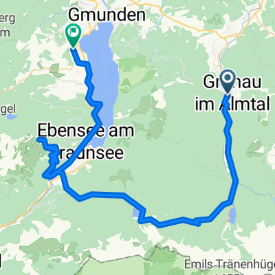 Almsee Offensee Feuerkogel Traunsee