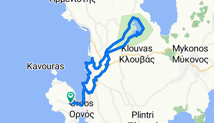 Mykonos Nord See 18km