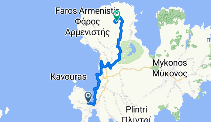 Mykonos Nord Kloster 12km