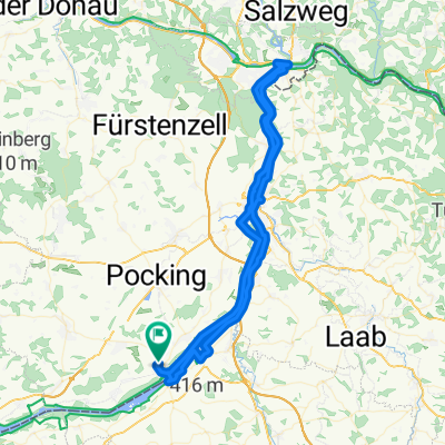 Egglfing am Inn nach Passau