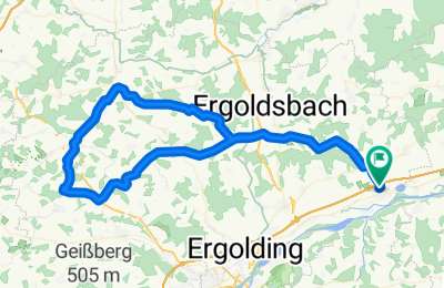 Route in der Bikemap App öffnen