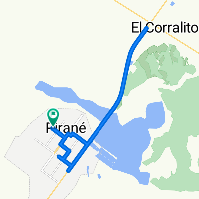 Ruta tranquila en Pirané