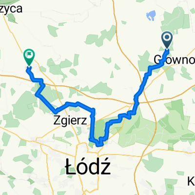 Głowno - Stryków - Łódź - Zgierz - Ozorków
