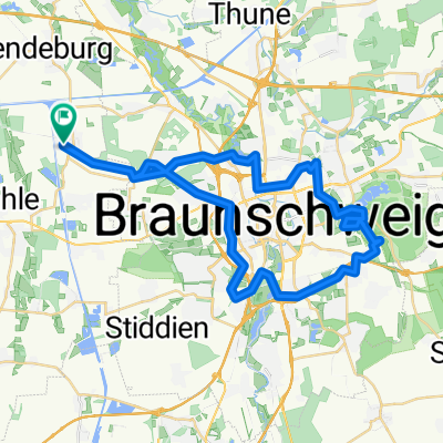 Bortfeld - Riddagshausen und zurück