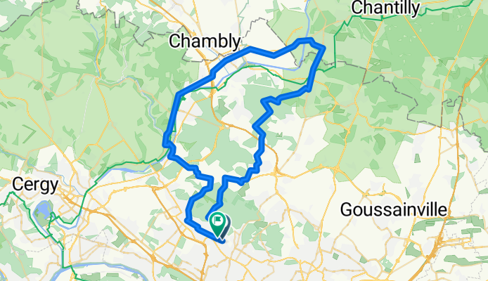 61km_Abbaye de Royaumont - Vallée de l'Oise