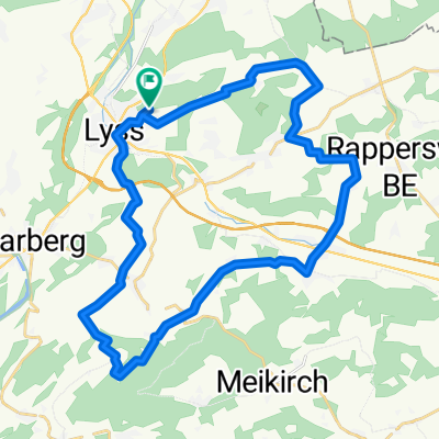 Lyss - Frienisberg - Frauchwil (Stromer)