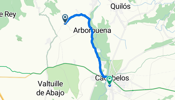 Einfache Fahrt in Cacabélos