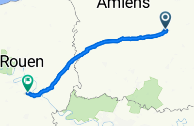 Route in der Bikemap App öffnen