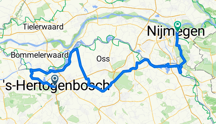 den bosch Nijmegen aanzet