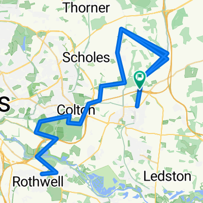 Up through Garforth