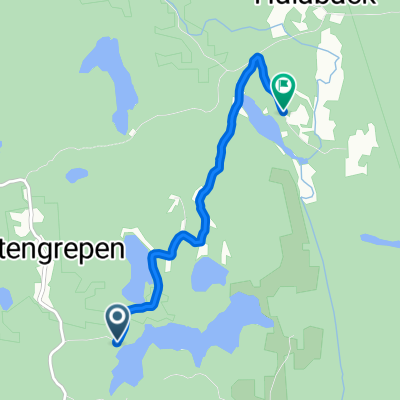 Moderate route in Backary