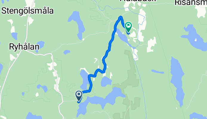 Moderate route in Backary