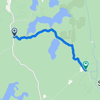 Relaxed route in Bräkne-Hoby