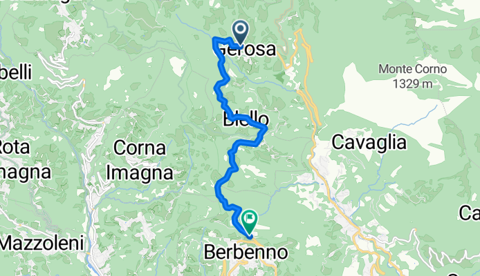 Open this route in Bikemap Web