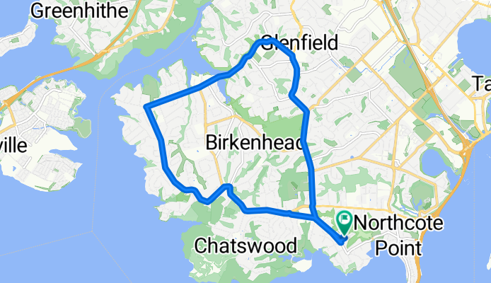 Sporty route in Birkenhead