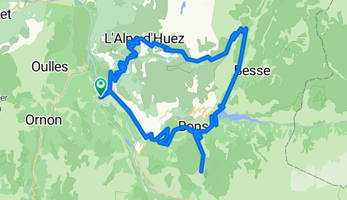 Col de Sarenne - Leux des Alpes