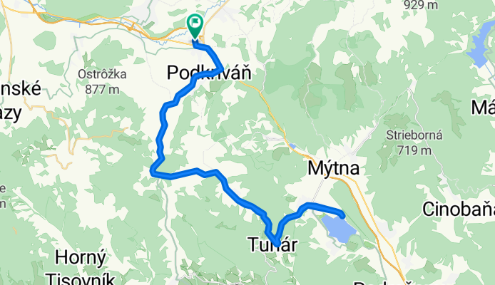 Kriváň - Ružiná - Kriváň