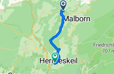 Route in der Bikemap App öffnen