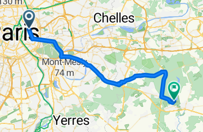 Route in der Bikemap App öffnen