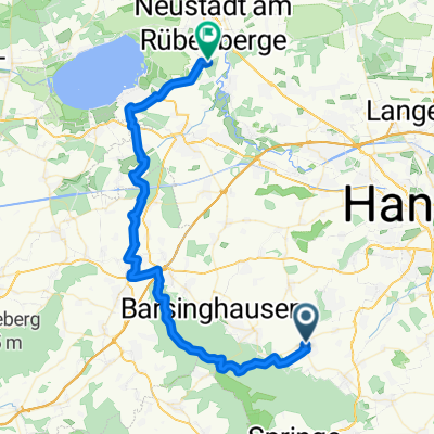 Wennigsen Bf zurück nach NRÜ