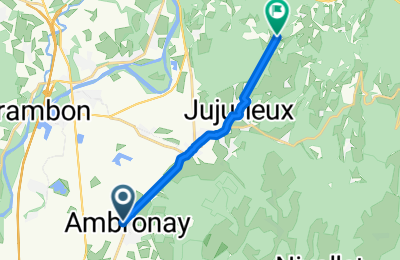 Route in der Bikemap App öffnen