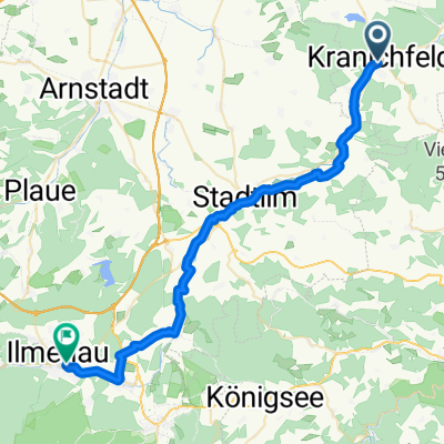 Kranichfeld - Ilmenau