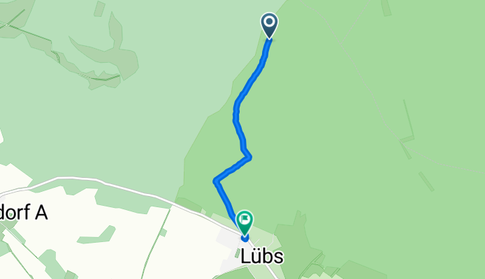 Gemütliche Route in Lübs